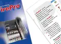 Διαφημιστική μπροσούρα πυροπροστασίας με ζωντανά χρώματα και καθαρές γραμμές.