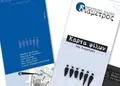 Διαφημιστικό πολύπτυχο έντυπο με ελκυστικά γραφικά και ζωντανά χρώματα