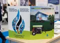 Πολύπτυχη μπροσούρα γεννητριών αερίου με ζωντανά γραφικά