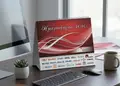 Επιτραπέζιο ημερολόγιο 2027 με σπιράλ και ζωντανές εκτυπώσεις, ιδανικό για γραφεία