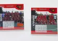 Ακρυλικό ημερολόγιο γραφείου με έγχρωμα φύλλα για το 2027