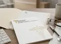Συνταγολόγιο με επαγγελματικό σχέδιο, καθαρές γραμμές και ευχάριστους τόνους χρωμάτων, ιδανικό για ιατρούς.