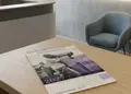 Ημερολόγιο τοίχου A4 2027 με μεταλλικό σπιράλ και γκρι πλάτη