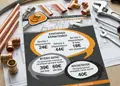 Flyer με ζωντανά χρώματα και εντυπωσιακά γραφικά, ιδανικό για προώθηση προσφορών και υπηρεσιών.