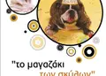 Φυλλάδιο προώθησης υπηρεσιών σε φωτεινό κίτρινο και σκούρο μπλε, με εικόνες προϊόντων και σύγχρονες γραμματοσειρές.