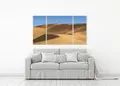 Πίνακας σε καμβά για τον τοίχο, τοπίο ερήμου με αφηρημένο στυλ, μοντέρνα διακόσμηση.