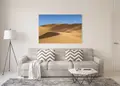 Πίνακας σε καμβά για τον τοίχο, τοπίο ερήμου με αφηρημένο στυλ, μοντέρνα διακόσμηση.