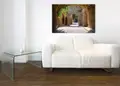 Πίνακας σε καμβά για εσωτερικό χώρο, τοπίο με φύση, αφηρημένο στυλ, μοντέρνα διακόσμηση.
