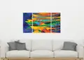 Πίνακας σε καμβά για διακόσμηση, με αφηρημένο θέμα, μοντέρνο στυλ, ιδανικός για κάθε σύγχρονο χώρο.