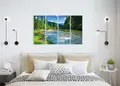 Πίνακας σε καμβά με τοπίο και φύση, μοντέρνος στυλ διακόσμησης.