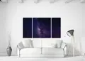 Πίνακας σε καμβά για χώρο που μπορεί να προορίζεται για διακόσμηση, με θέμα το διάστημα, σε αφηρημένο στυλ, μοντέρνο.