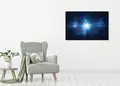 Πίνακας σε καμβά, με θέμα το διάστημα, σε μοντέρνο στυλ διακόσμησης.