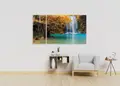 Πίνακας σε καμβά για χώρους που μπορεί να προορίζεται, τοπίο φυσικής ομορφιάς, με ρεαλιστικό και μοντέρνο στυλ διακόσμησης.