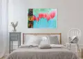 Πίνακας σε καμβά για σαλόνι, με αφηρημένα σχέδια, μοντέρνο στυλ διακόσμησης.