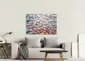 Πίνακας σε καμβά για το σαλόνι, με αφηρημένα σχέδια, μοντέρνου στυλ διακόσμησης.