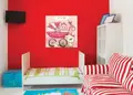 Πίνακας σε καμβά για παιδικό δωμάτιο, με παιδικές εικόνες, σε αφηρημένο στυλ και μοντέρνα διακόσμηση.