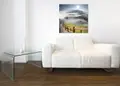 Πίνακας σε καμβά για χώρο που μπορεί να προορίζεται για διακόσμηση, τοπίο με φυσικά στοιχεία, αφηρημένο και μοντέρνο στυλ.