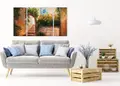 Πίνακας σε καμβά για τοίχο, τοπίο και φύση, αφηρημένο στυλ, με μοντέρνα διακόσμηση.