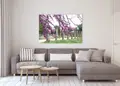 Πίνακας σε καμβά για χώρο που μπορεί να προορίζεται για σαλόνι, τοπίο, με αφηρημένο και μοντέρνο στυλ διακόσμησης.