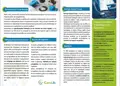 Διαφημιστικό δίπτυχο σε ζωντανά χρώματα για επαγγελματική προώθηση