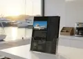 Δίπτυχο για γιοτ σε πολυτελές περιβάλλον με ναυτικά στοιχεία.