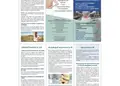 Δίπτυχο έντυπο με ζωντανά χρώματα και δημιουργικά γραφικά για προώθηση προϊόντων