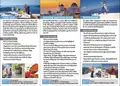 Δίπτυχη μπροσούρα με ζωντανά χρώματα για προώθηση υπηρεσιών.
