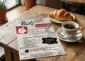 Flyer εκτύπωσης με έντονα χρώματα και μοντέρνα γραμματοσειρά, ιδανικό για προωθήσεις και προσφορές.