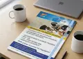 Flyer υψηλής ποιότητας με έντονα χρώματα και καθαρή διάταξη, ιδανικός για προώθηση προσφορών και υπηρεσιών.