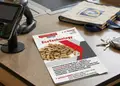 Ελκυστικό flyer για προώθηση επιχειρήσεων με ζωντανά χρώματα και γραφικά, ιδανικό για προσφορές και ενημερώσεις.