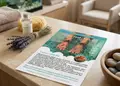 Flyer εκτύπωσης με ζωντανό χρώμα φόντου και ευανάγνωστο κείμενο, ιδανικό για προσφορές και εκδηλώσεις.