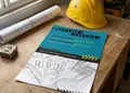 Flyer προώθησης υπηρεσιών με φωτεινό μπλε και έντονο κίτρινο, επαγγελματική διάταξη και σαφείς πληροφορίες.