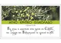 Στρογγυλό αυτοκόλλητο με ζωντανό σχέδιο και έντονα χρώματα, κατασκευασμένο από αδιάβροχο PVC για εξωτερική χρήση.
