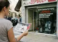 Μονόφυλλο flyer με έντονα χρώματα, στρατηγική διάταξη και σύγχρονη γραμματοσειρά, ιδανικό για προώθηση εκδηλώσεων.