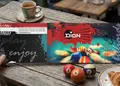 Κατάλογος café με ζωντανά χρώματα, λειτουργικό σχέδιο και λογότυπο, ιδανικός για καφετέριες και προσφορές.