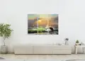 Πίνακας σε καμβά για εσωτερικό χώρο, με αφηρημένο στυλ και μοντέρνα διακόσμηση.