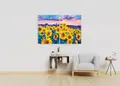Πίνακας σε καμβά για μοντέρνο χώρο, με αφηρημένο θέμα σε Pop Art στυλ.