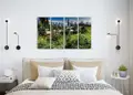 Πίνακας σε καμβά για χώρο που μπορεί να προορίζεται για τοπίο, με θέμα τη φύση, σε ρεαλιστικό και μοντέρνο στυλ διακόσμησης.