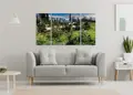 Πίνακας σε καμβά για χώρο που μπορεί να προορίζεται για τοπίο, με θέμα τη φύση, σε ρεαλιστικό και μοντέρνο στυλ διακόσμησης.