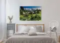Πίνακας σε καμβά για χώρο που μπορεί να προορίζεται για τοπίο, με θέμα τη φύση, σε ρεαλιστικό και μοντέρνο στυλ διακόσμησης.