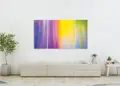 Πίνακας σε καμβά για χώρο που μπορεί να προορίζεται, με αφηρημένο στυλ και μοντέρνα διακόσμηση.