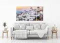 Πίνακας σε καμβά για χώρο που μπορεί να προορίζεται για σαλόνι, τοπίο με φυσικά στοιχεία, μοντέρνο στυλ.
