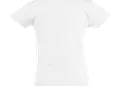 Άνετο κοριτσίστικο T-shirt από 100% βαμβάκι με εφαρμοστή γραμμή και λεπτή λαιμόκοψη. Ιδανικό για επαγγελματικές δραστηριότητες, με δυνατότητα εκτύπωσης λογοτύπου.