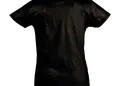 Άνετο κοριτσίστικο T-shirt από 100% βαμβάκι με εφαρμοστή γραμμή και λεπτή λαιμόκοψη. Ιδανικό για επαγγελματικές δραστηριότητες, με δυνατότητα εκτύπωσης λογοτύπου.