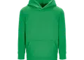 Παιδικό hoodie από βουρτσισμένο fleece, με τσέπη καγκουρό και κουκούλα. Ιδανικό για επαγγελματική χρήση με δυνατότητα εκτύπωσης λογοτύπου. Άνετο και στιλάτο.