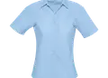 Γυναικείο κοντομάνικο πουκάμισο Oxford Elite 16030, από 70% βαμβάκι και 30% πολυεστέρα. Ιδανικό για επαγγελματική χρήση με δυνατότητα εκτύπωσης λογότυπου.