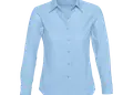Γυναικείο μακρυμάνικο πουκάμισο Oxford με κλασικό γιακά και ρυθμιζόμενες μανσέτες. Ιδανικό για επαγγελματική χρήση, διαθέτει δυνατότητα εκτύπωσης λογοτύπου.