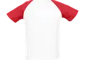 Δίχρωμο ανδρικό T-shirt από 100% βαμβάκι, με κοντά ρεγκλάν μανίκια. Ιδανικό για επαγγελματική χρήση, διαθέτει δυνατότητα εκτύπωσης λογοτύπου ή μηνύματος.