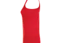 Γυναικείο αμάνικο μπλουζάκι από 100% βαμβάκι, με σκαφτή πλάτη και ρέλι. Ιδανικό για επαγγελματική χρήση, διαθέτει δυνατότητα εκτύπωσης λογοτύπου.