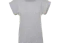 Γυναικείο μπλουζάκι Melba 01406 από 100% βαμβάκι Ringspun, με κοντά μανίκια και κομψή φακαρόλα. Ιδανικό για επαγγελματική χρήση με δυνατότητα εκτύπωσης λογοτύπου.